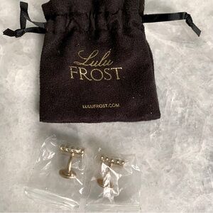 Lulu Frost Cufflinks NWOT